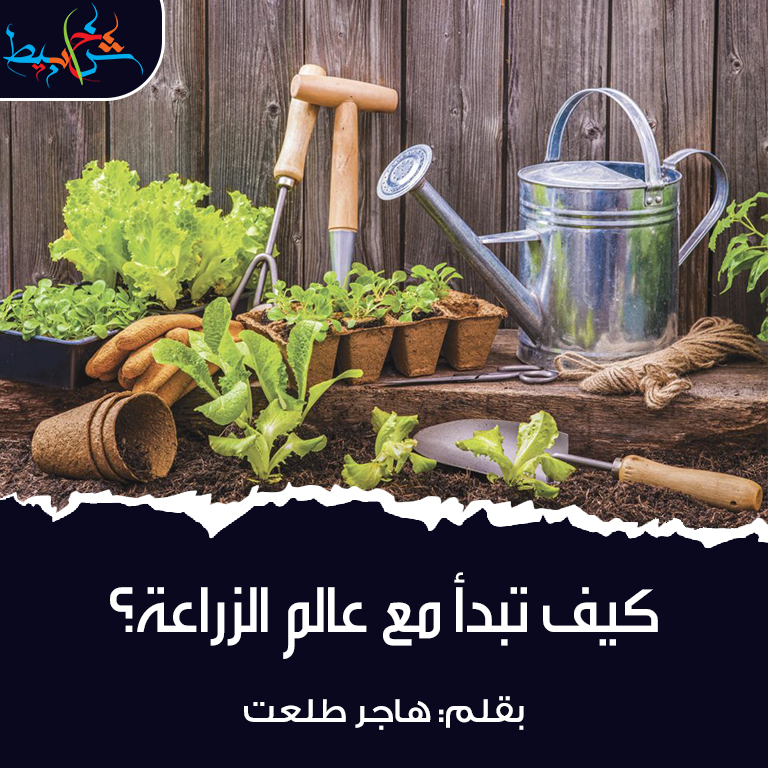 كيف تبدأ مع عالم الزراعة؟